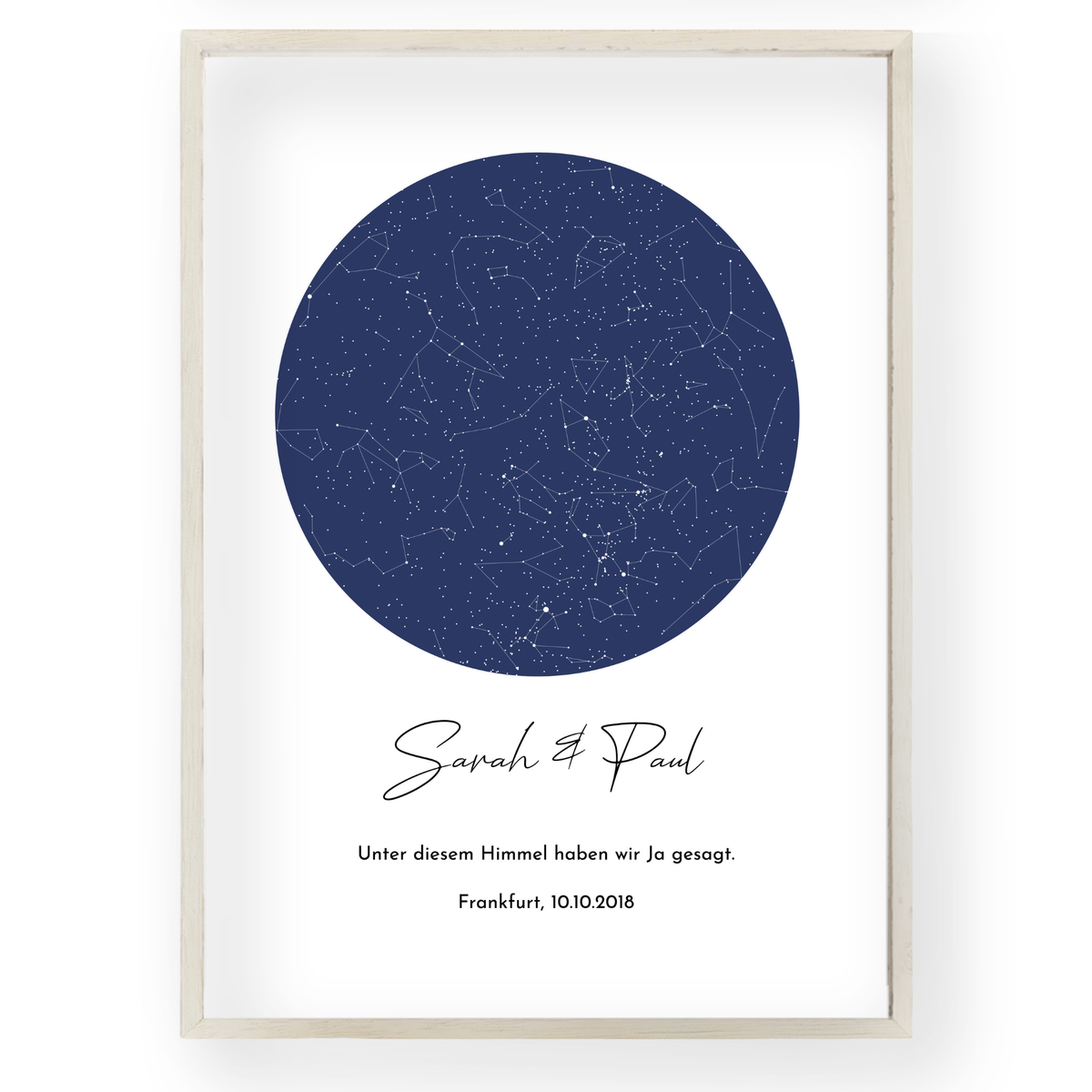 Personalized Star Map