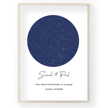 Personalized Star Map