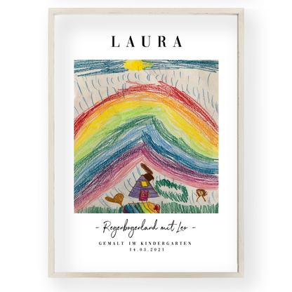 Kids' Artwork Poster